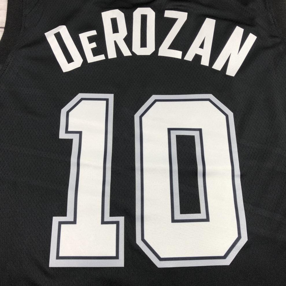 马刺队10号德罗赞城市版球衣球裤套装20吉诺比利21邓肯男女篮球服马刺