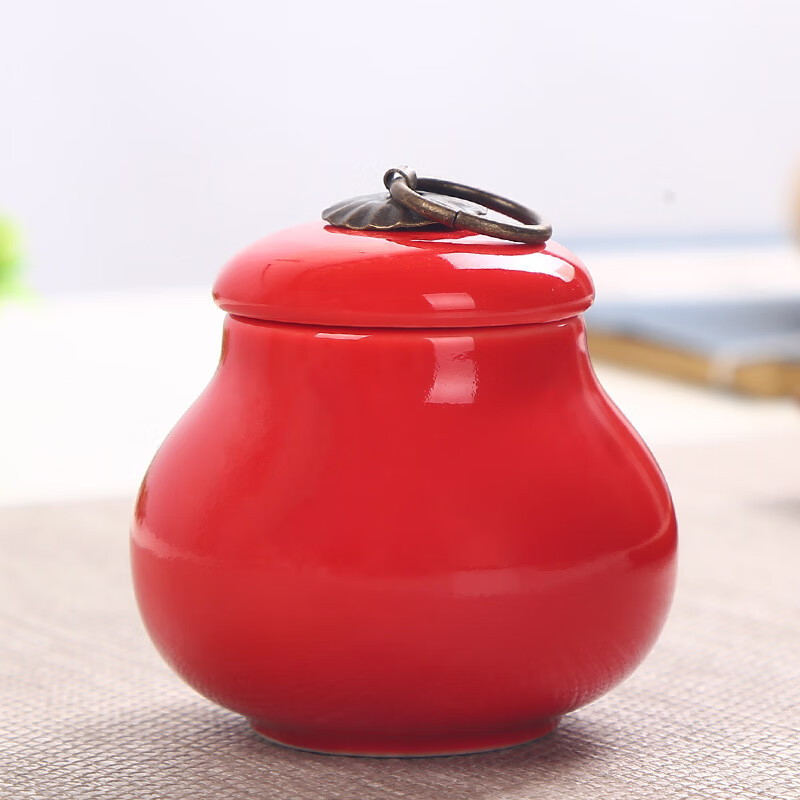 陶瓷罐带盖 陶瓷罐批发密封陶瓷罐瓷罐瓶子茶叶罐化妆品面霜膏药瓶