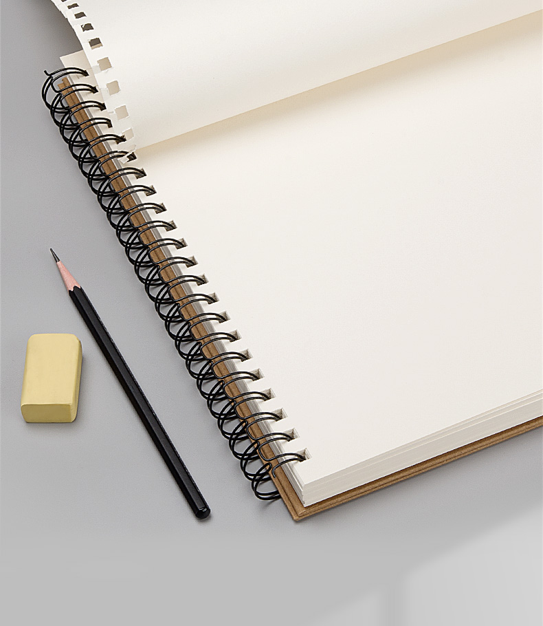 樱安娜 a3素描本硬壳线圈速写本加厚160g美术生专用手绘本活页幼儿园