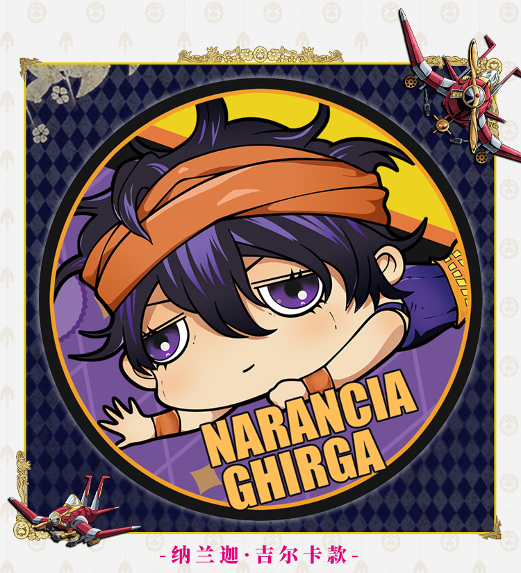 jojo的奇妙冒险同人周边q版徽章吧唧dio承太郎乔鲁诺二次元徽章