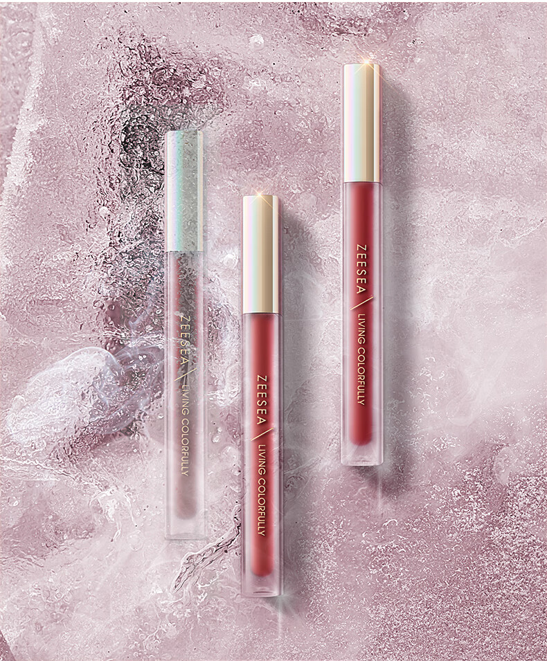 zeesea zeesea滋色小冰棍唇釉丝绒柔雾哑光学生平价小众品牌旗舰姿色