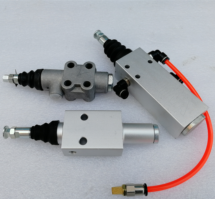 适配f3000新m3000x3000自卸车海沃举升缸限压阀华春限位阀2孔限位阀一