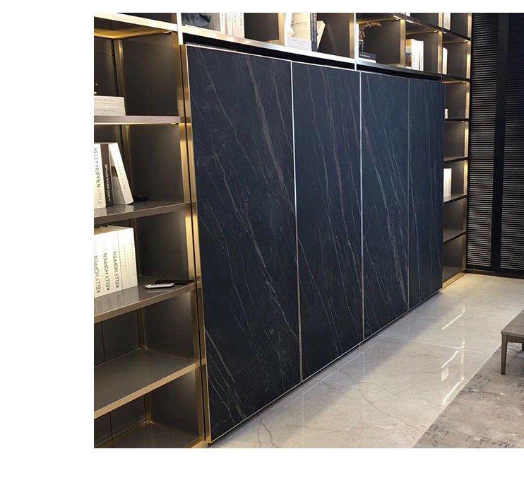 刨花板付费类型:一口价台面材质:岩板附加功能:无附加功能柜门板基材