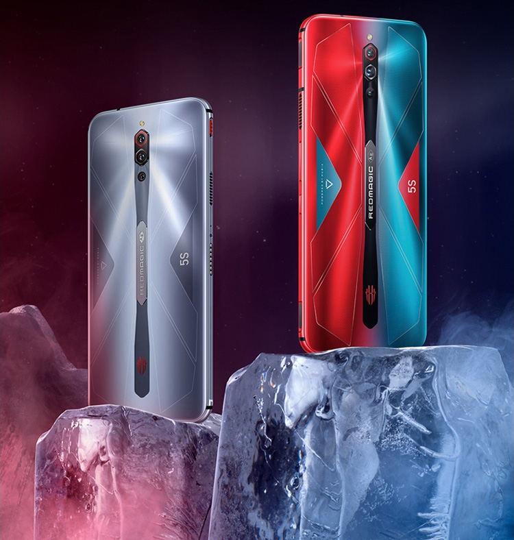 努比亚 红魔5s 电竞5g游戏手机【现货速发】冰风散热 冰封银翼 8gb