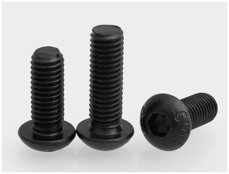 m8m10m12m16m20mm高强度109级半圆头内六角螺圆头元杯螺栓螺钉m101650