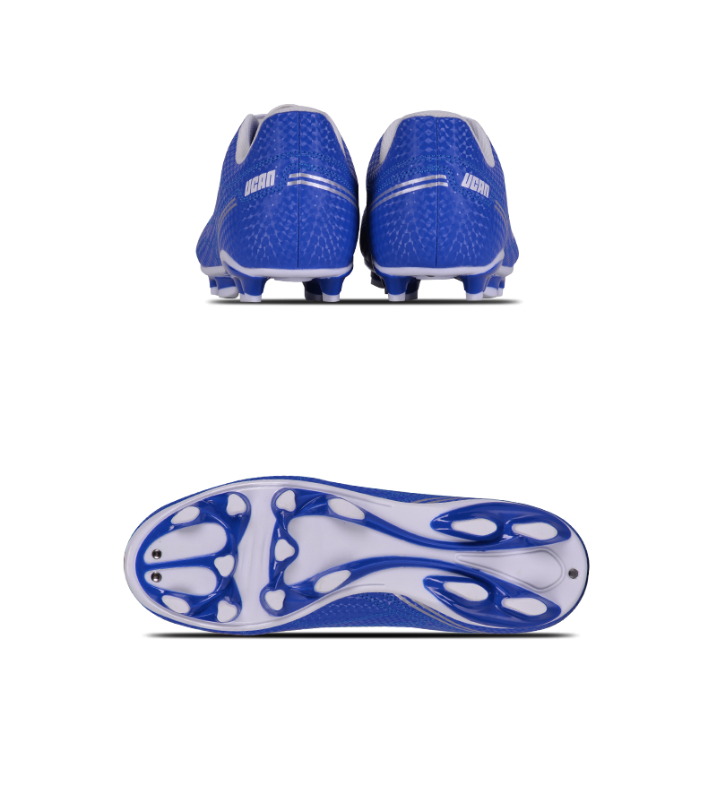 ucan锐克运动pu革ag钉天足足球鞋男 新款人造草地长钉户外跑步健身