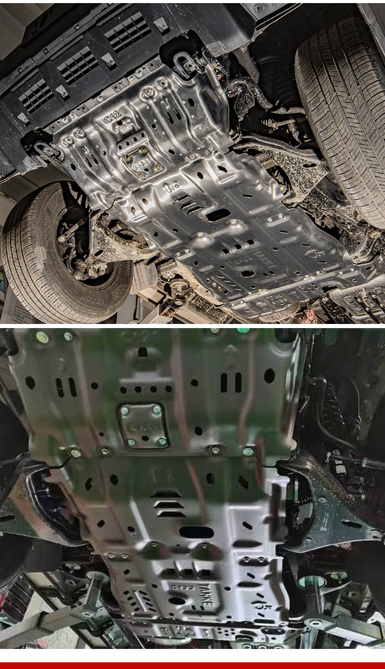 飞驰利源 坦克300发动机下护板底盘装甲护板油底壳防护板 铝镁合金3d