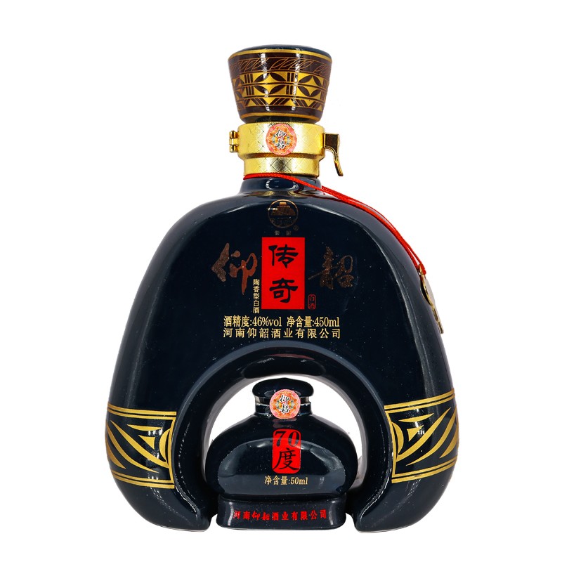 河南酒仰韶传奇系列 陶香型白酒 礼盒装 传奇经典单瓶【图片 价格