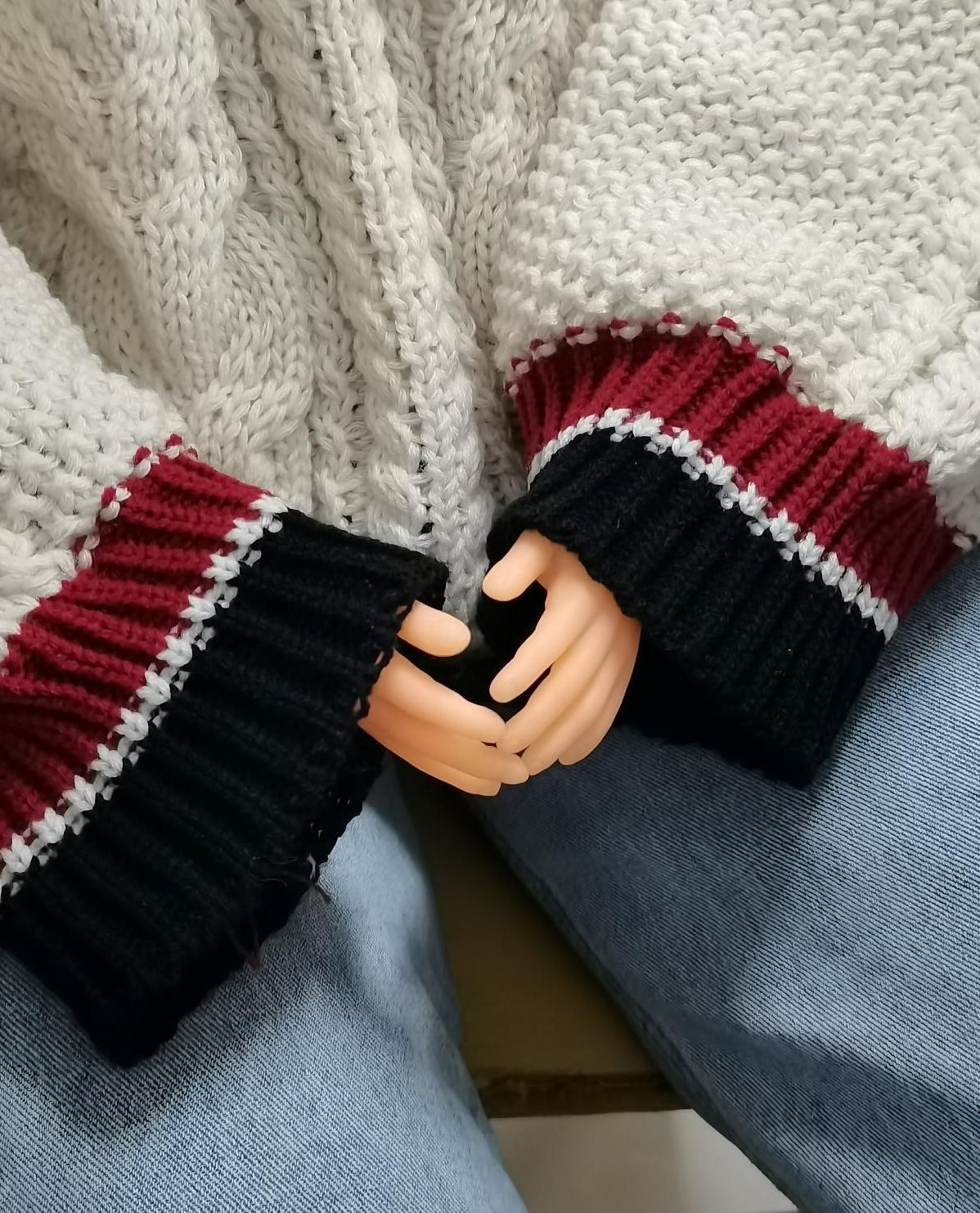 撸猫手套小手芭比小手指套抖音同款小手手网红迷你手掌创意搞怪 小手