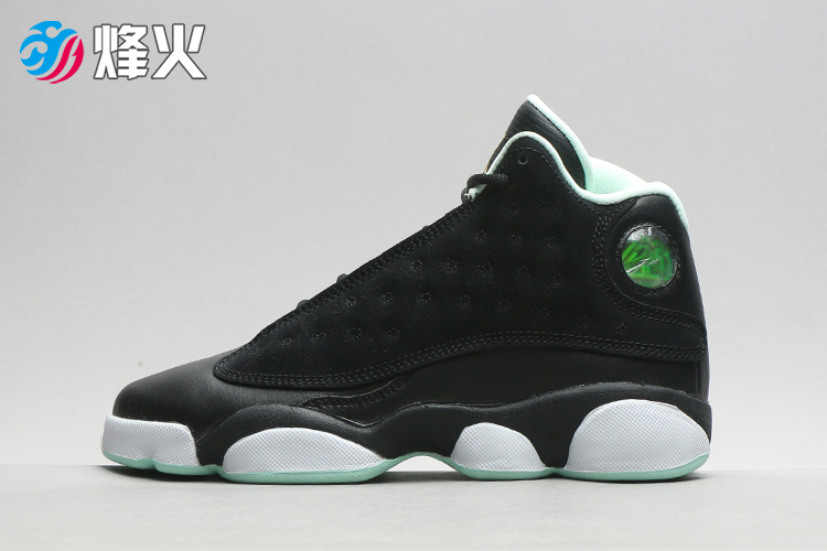 烽火体育 air jordan 13 aj13 乔13 熊猫 薄荷绿 篮球鞋 439358 015