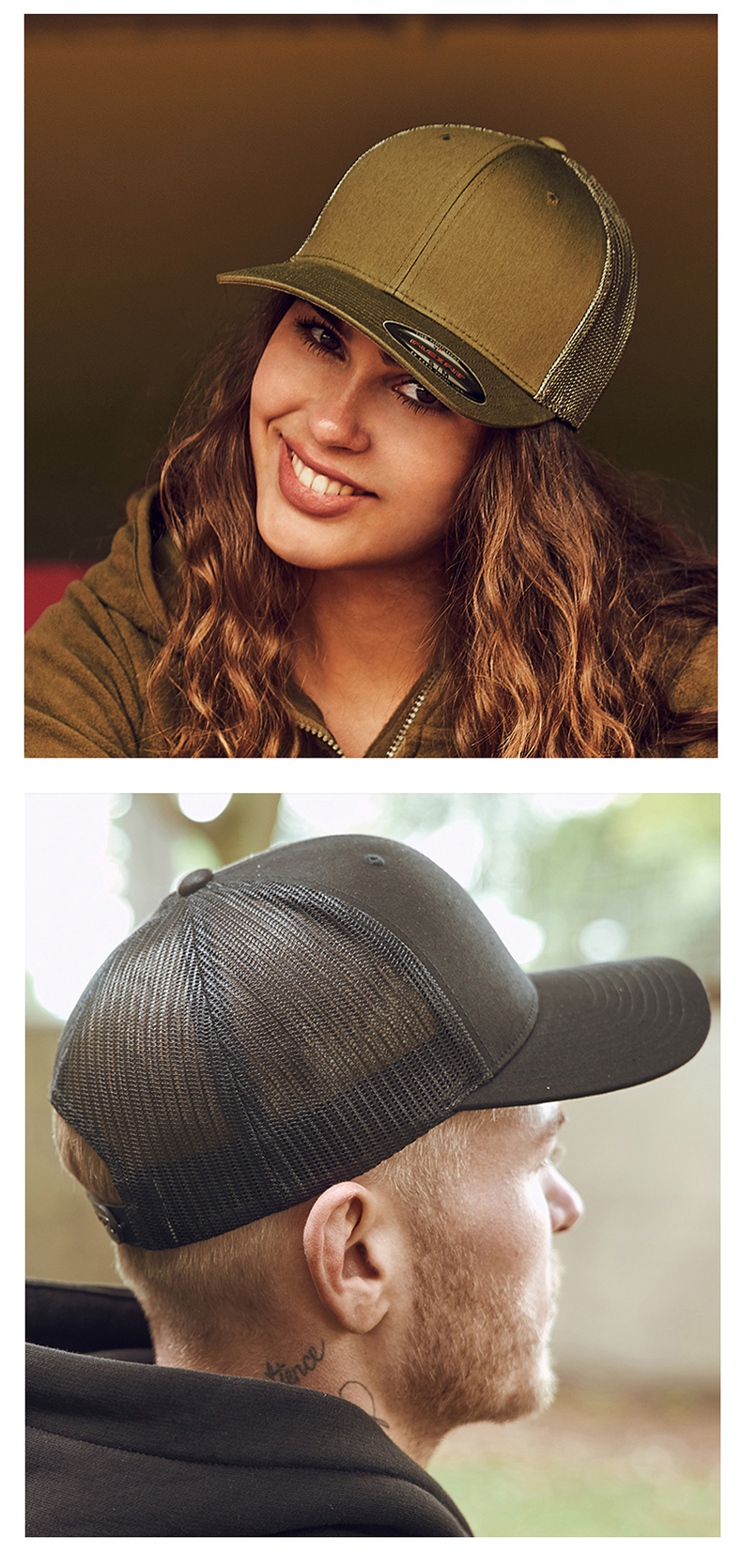 FLEXFIT Men's Mesh Baseball Cap, Spring And Summer Sun Protection Hat, Adjustable Truck Driver Visor Cap, One Size Fits All 13