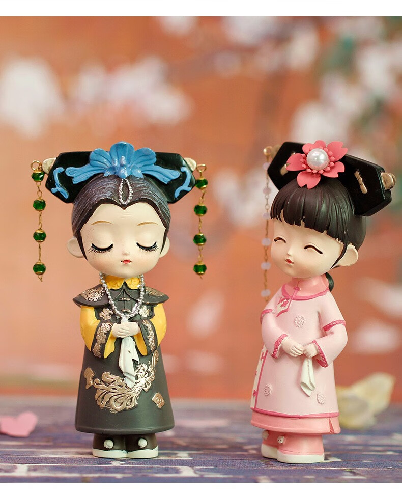 甄嬛传盲盒可爱少女心宫廷古风清宫格格传盲盒公仔摆件创意女孩生日