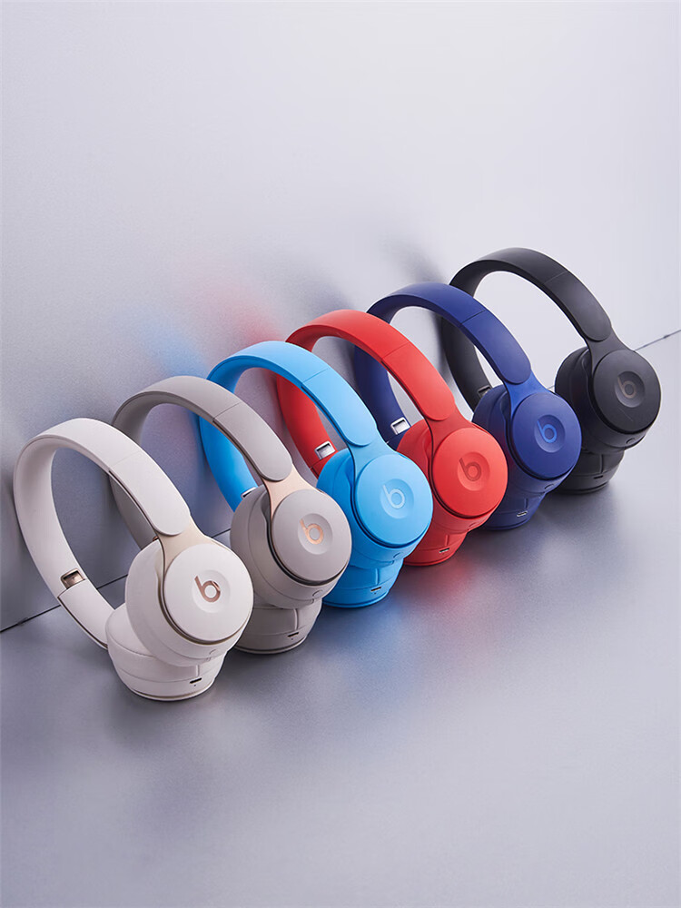 beats全球代购直发 solo pro无线蓝牙耳机头戴式主动降噪4代魔音solo3