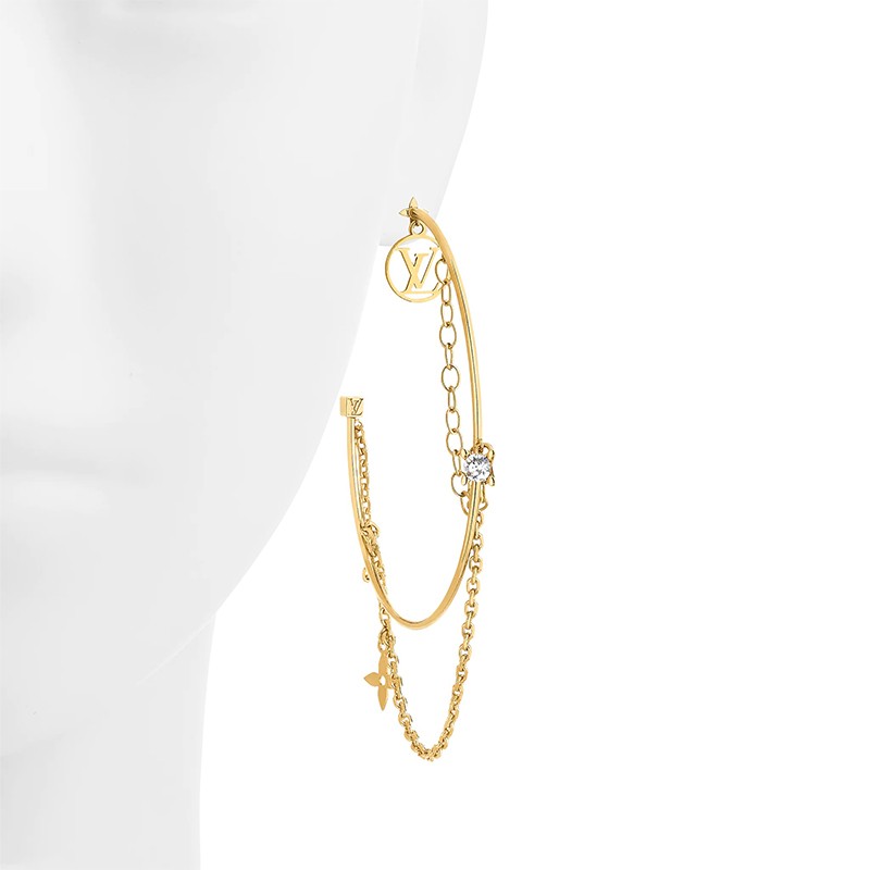 路易威登lv roman holidays 圈形耳环耳坠礼物 m80275预售【图片 价格