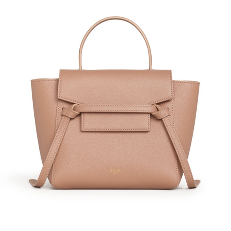 celine/瑟琳女包belt bag粒面牛皮革鲇鱼包可拆卸可调节肩带预售 网