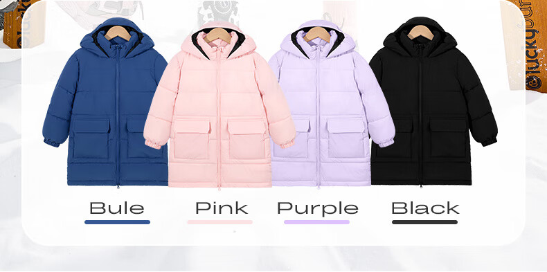 JEANSWEST Boys' Cotton Padded Jacket Autumn Winter 2025 Girls' Cotton Coat Warm Children's Cotton Clothes Windproof Winter Outerwear for Older Kids 3