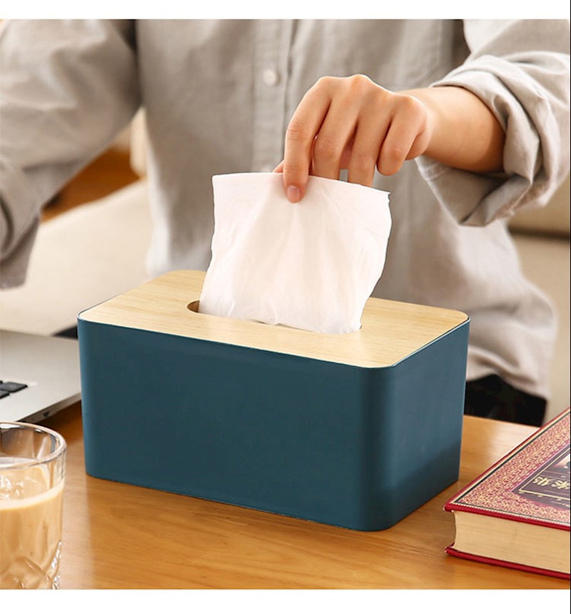 北欧风纸巾盒桌面抽纸收纳盒家用客厅餐厅茶几长方形可爱创意家居