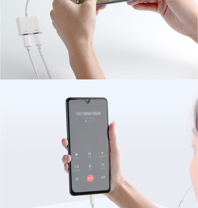 苹果ipadair4耳机转接头2020新款ipadpro12911英英寸usbc转换器平板