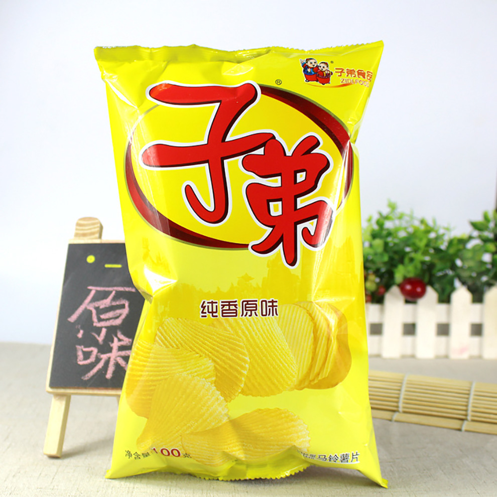 云南特产子弟薯片麻辣土豆片休闲零食品口味购买备注即可.