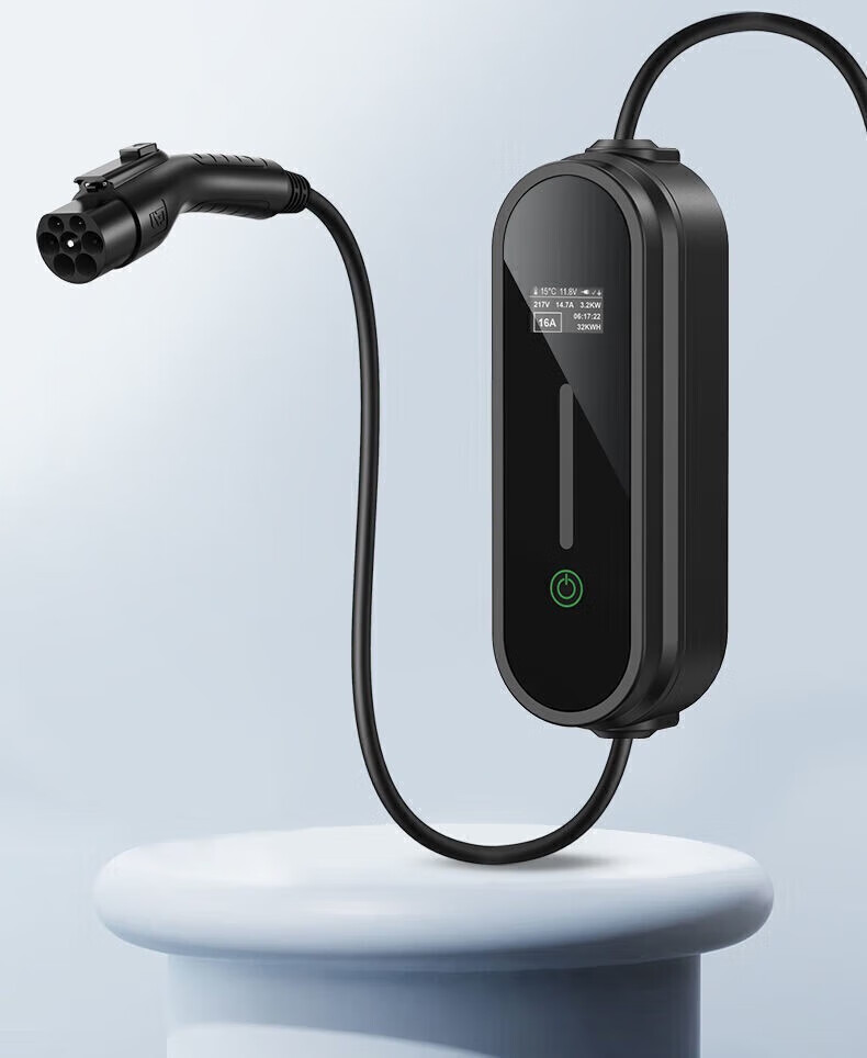 ev新能源电动汽车充电桩 10米家用便携式汽车快充充电枪头通用7w/3.