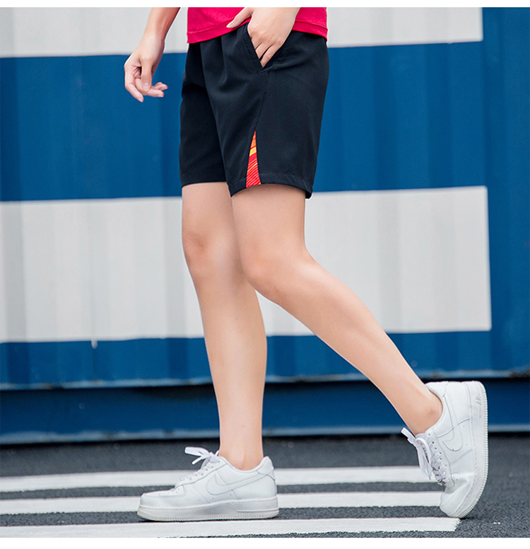 裤中招考试运动裤田径裤衩男女初中学生中考体育专用短裤官网红边男m