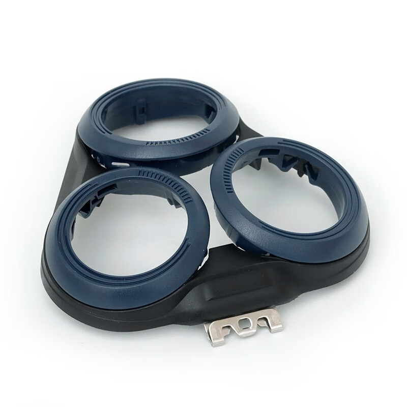 载悦 适用飞利浦剃须刀s3608刀头刀片刀网卡门盖蓝色卡扣整个头收纳盒