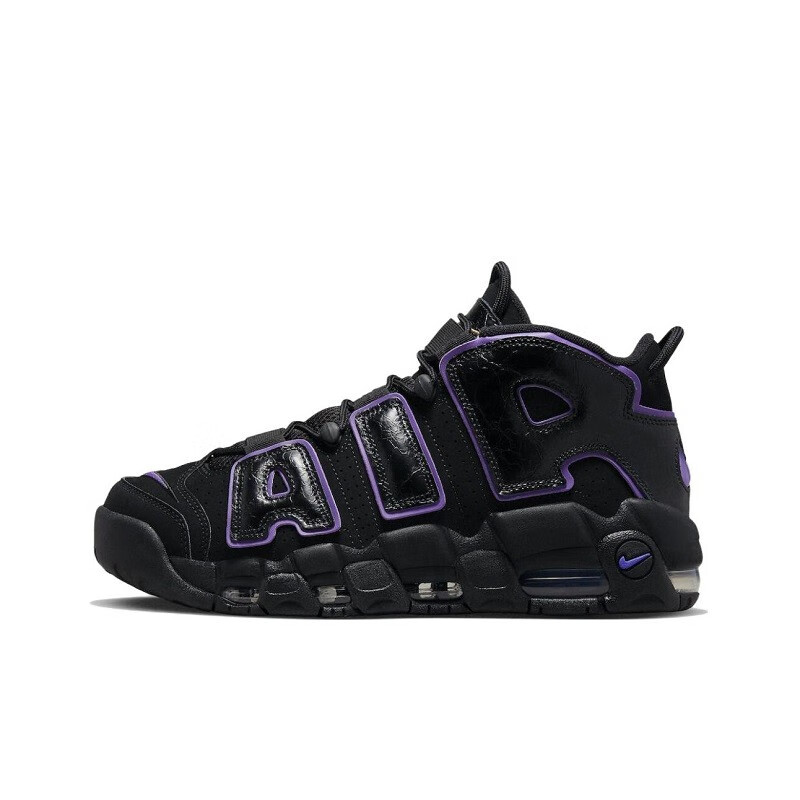 yysport nike耐克男air more uptempo 96黑武士中高帮运动鞋dv1879