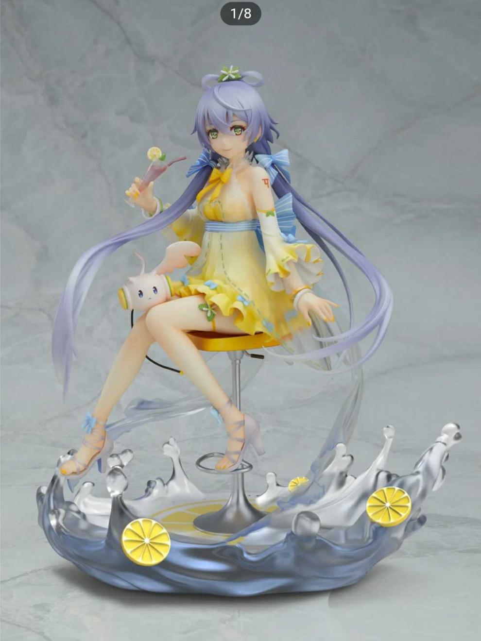 洛天依手办特典版 gsc 虚拟歌姬 vocaloid洛天依 柠檬 手办 全新 普通