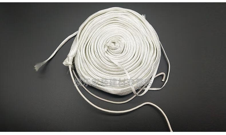 玻璃纤维电加热带发热带管道防冻电伴热带220v缠绕工业高温 5米宽度