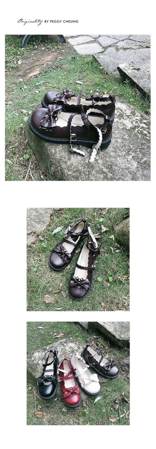 洛丽塔鞋子大码ita鞋子梅露露梅露露小皮鞋lolita日系花边圆头jk制服