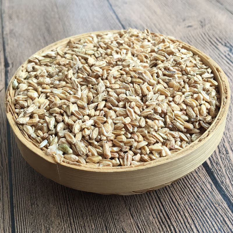 正宗浮小麦中药材盗汗止汗自汗泡茶瘦小麦瘪子另有甘草大枣酸枣仁