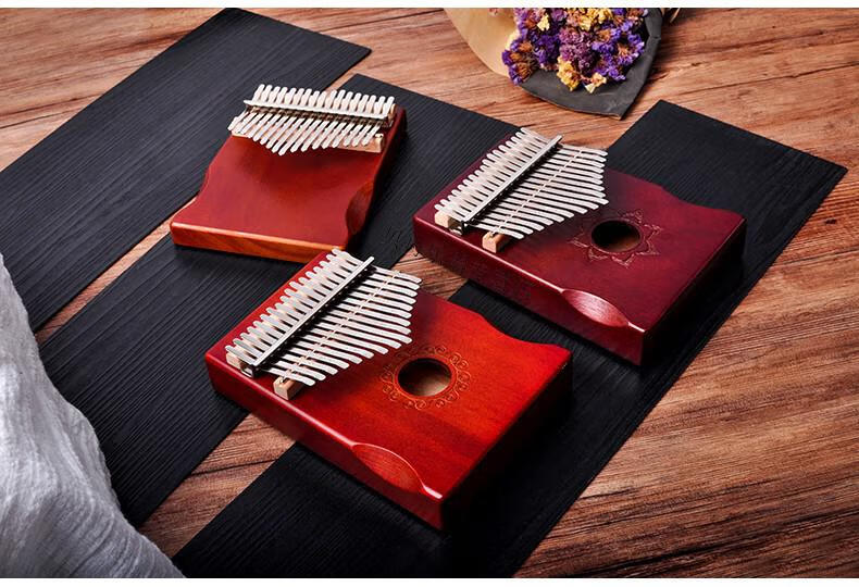拇指琴17音卡林巴琴10音卡灵巴初学者入门手指琴kalimba手指乐器男神