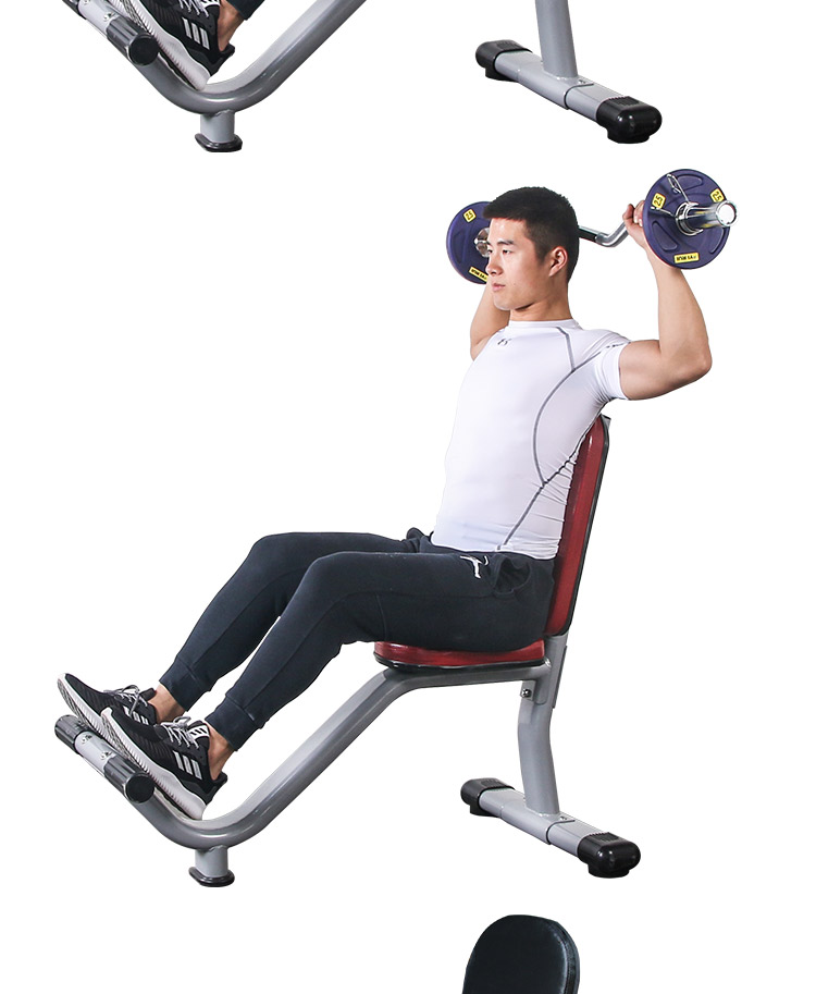 哑铃凳推肩椅推肩凳平凳立凳直角凳肩部练习椅健身房商用器材 d款