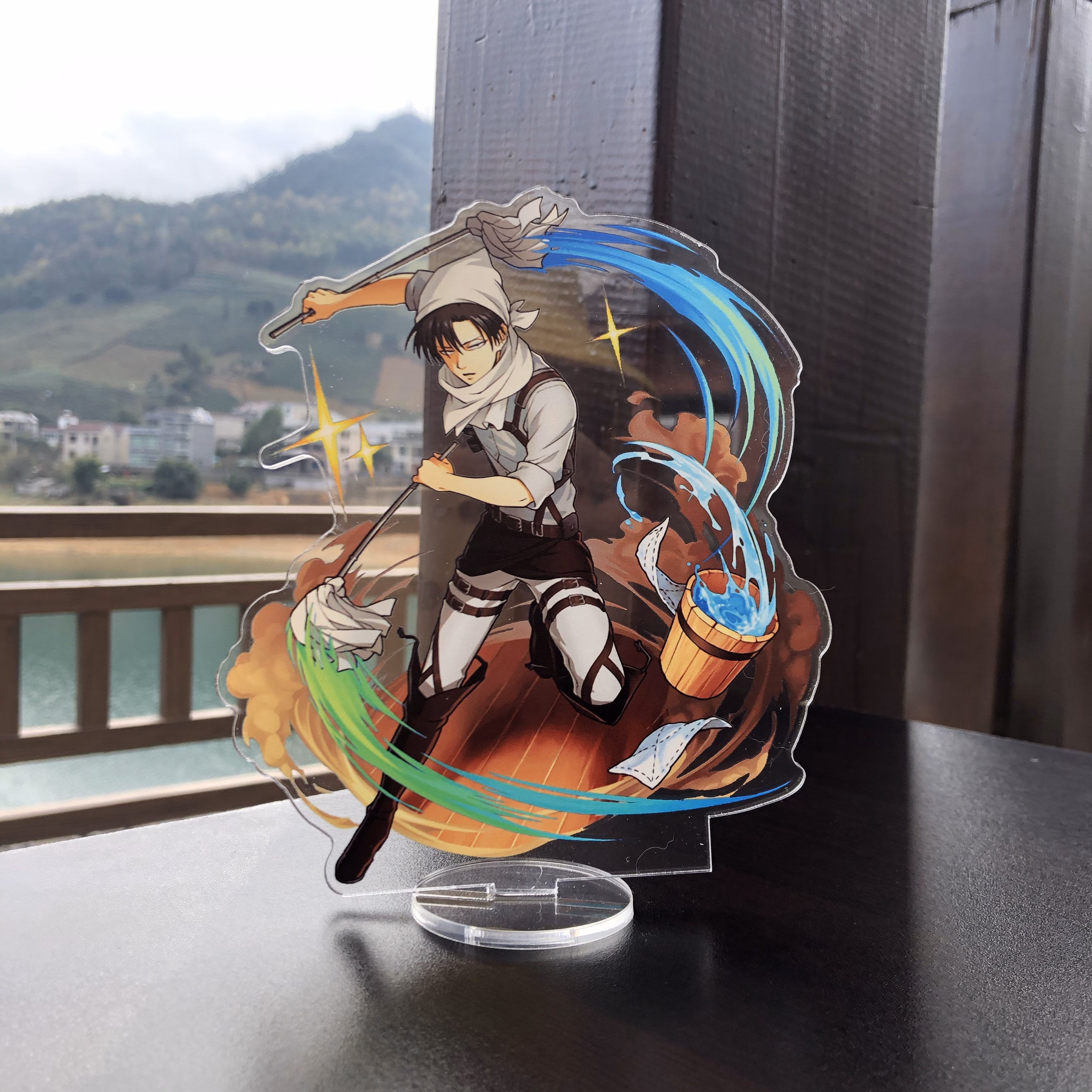 周边 高15cm 进击的巨人立牌 利威尔兵长亚克力立牌摆件 进击小立牌1