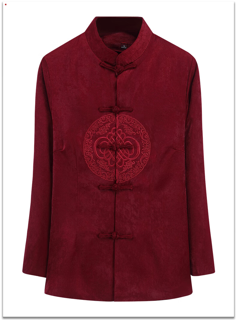 送父母的过年衣服中老年唐装男情侣套装爸爸结婚礼服爷爷奶奶寿星老人