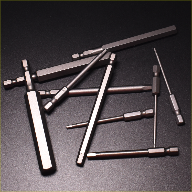 佰森奇s2钢加长内六角批头带磁性电钻电动螺丝刀头气动批咀风批嘴加长