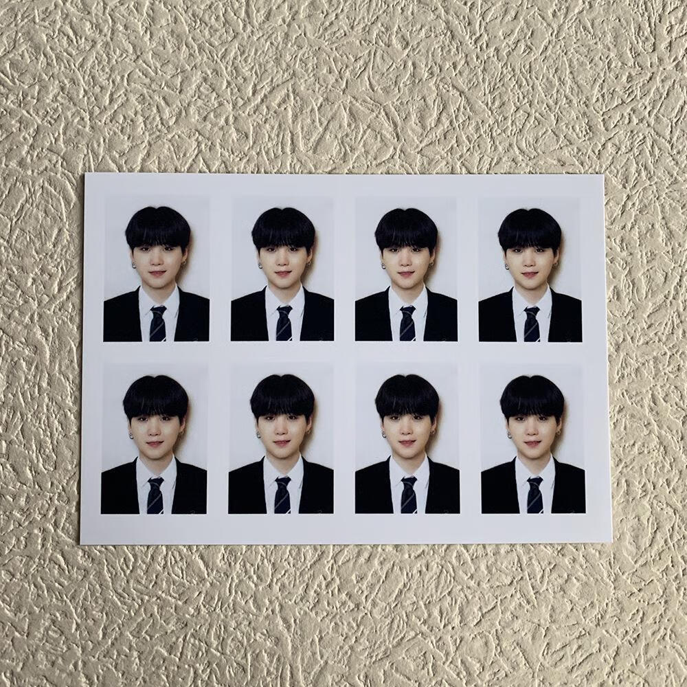 磐璐胧 防弹少年团army membership kit证件照一寸照片 id photo照片