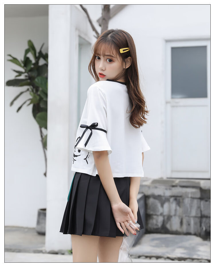 茵美伊小清新套装裙少女夏装2020新款初中学生韩版森女系甜美可爱两