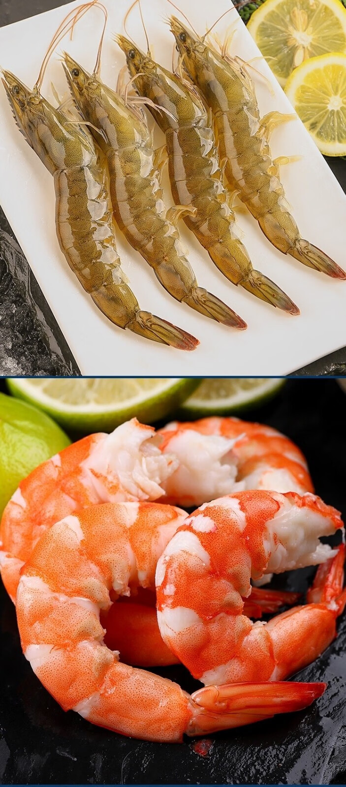 致鱼生鲜盐冻虾新鲜水产海鲜海虾泰虾渤海对虾大只青虾3斤装高蛋白虾
