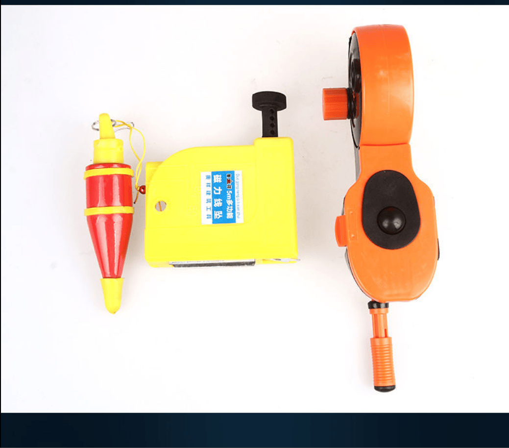 墨斗30米线木工自动划线器手摇木斗线塑料弹线墨线棉线画线器工具大号