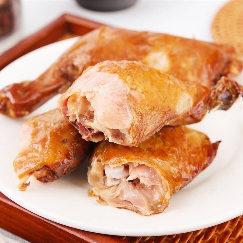 沟帮子风味卤鸡腿东北笨鸡腿烧鸡肉零食小吃真空装即食下酒菜 东北