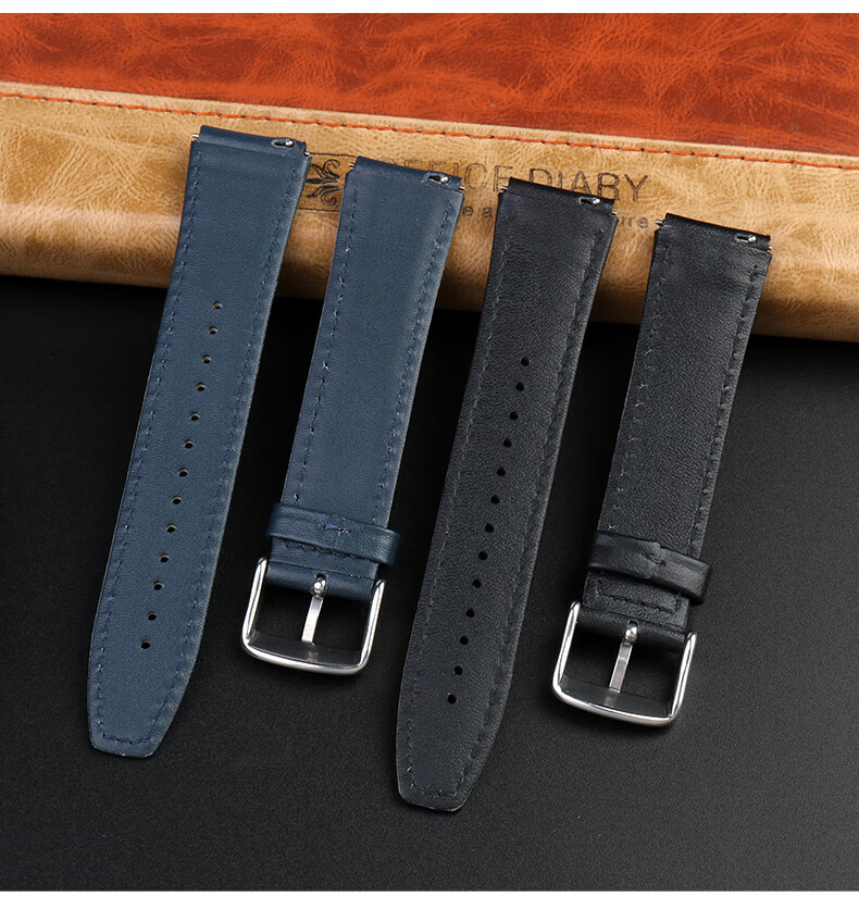 适配卡西欧a168w/a158w mrw200/aeq-110小金表小金块银块真皮手表带