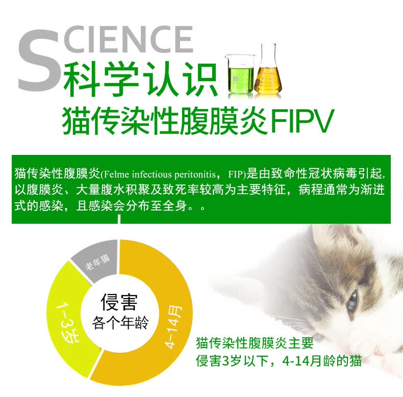 萌氏（Mensall）医疗护理】萌氏猫传染试纸猫咪传染病毒性腹膜炎病毒 