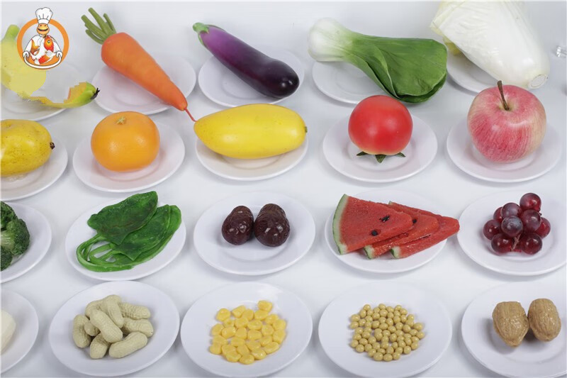 健康饮食均衡教学道具食品模型五层金字宝塔一套不含膳食757590cm