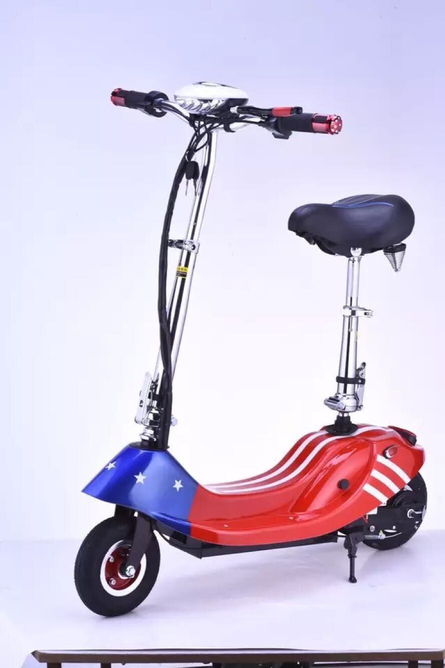 希卡罗小海豚迷你电动滑板车24v伏300w有刷电机马达同步带电机350w 小