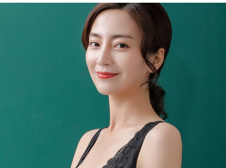 内衣女小胸聚拢无钢圈调整型上托收副乳背心式无痕文胸罩绿色34a75a