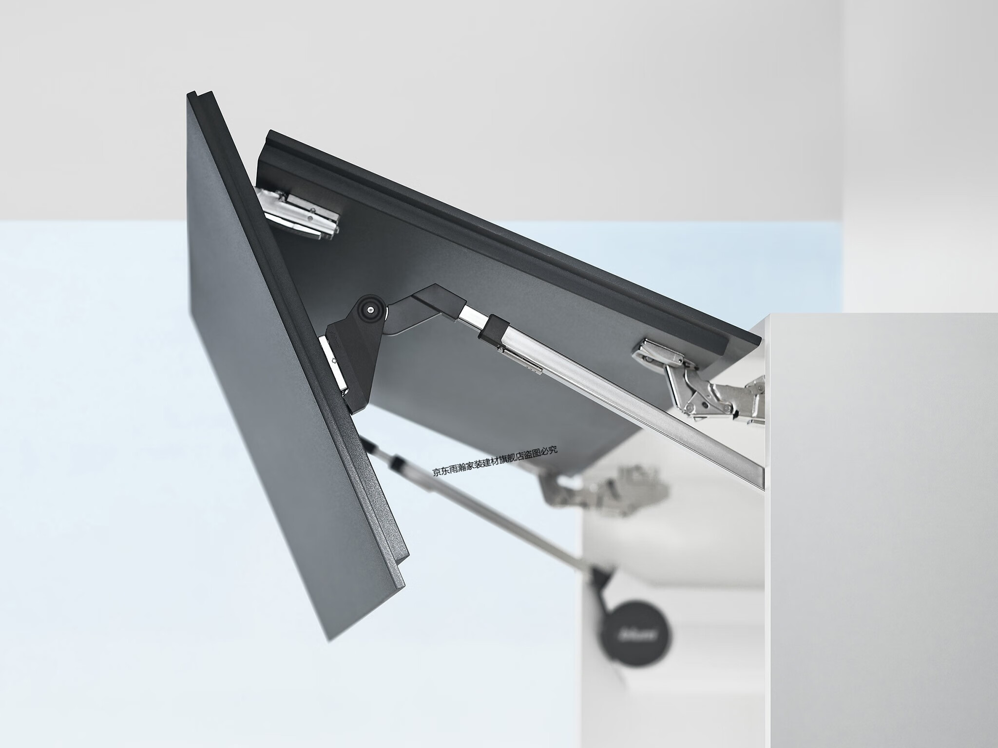 百隆上翻折叠门支撑高柜吊柜随意停气撑防夹手大面板双门柜门blum定制