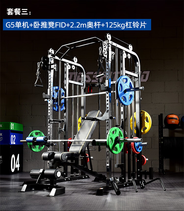 馬西史密斯機mxg5龍門架深蹲架引體向上器飛鳥力量綜合訓練器健身器材