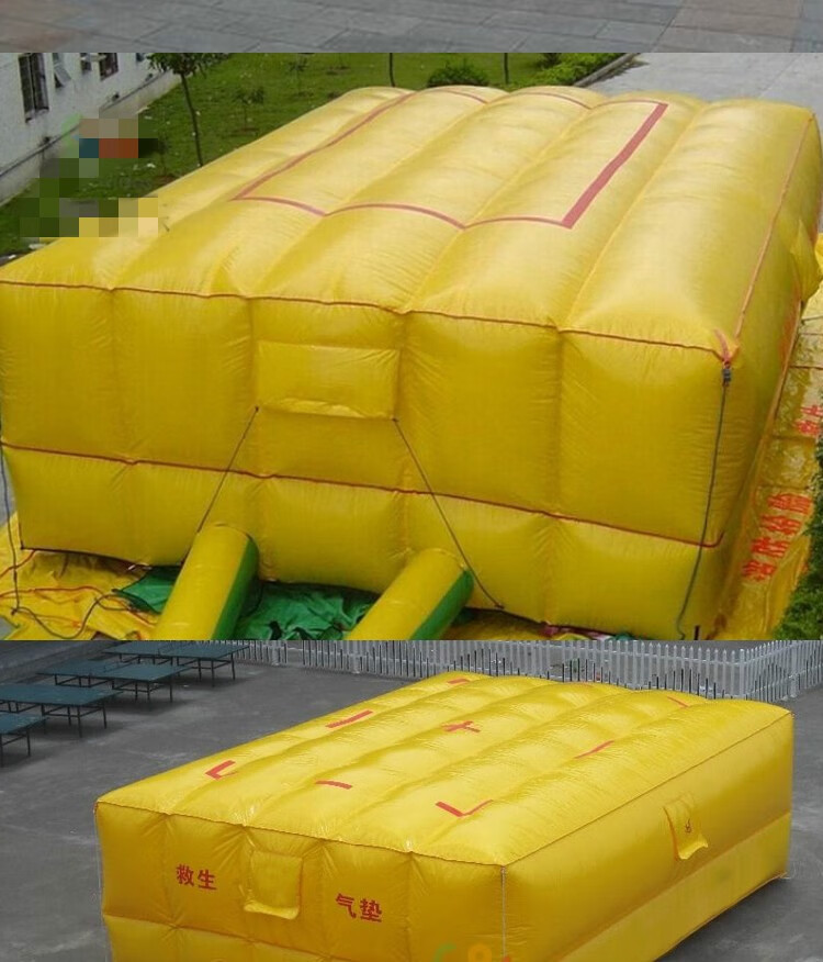 高空防护充气消防演习救生安全气垫工地安全救护坠落救援逃生气垫 5*3