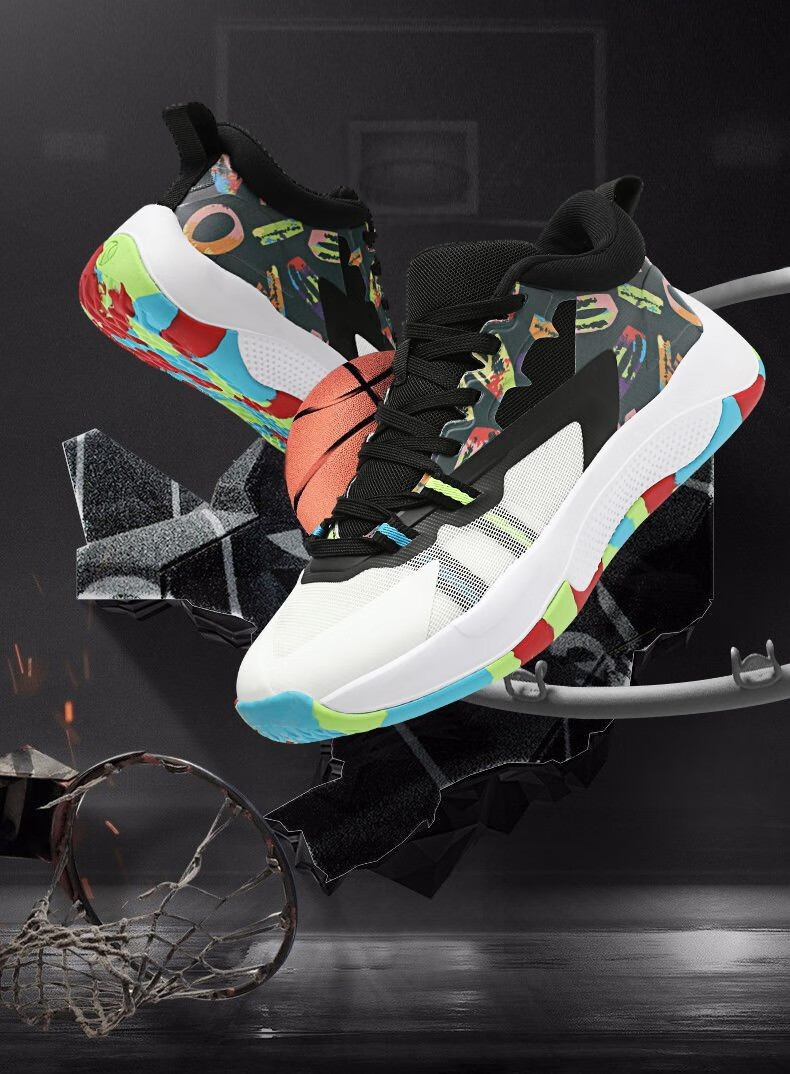 【官方自营旗舰店】aj篮球鞋男锡安一代78儿童大童学生实战运动球鞋